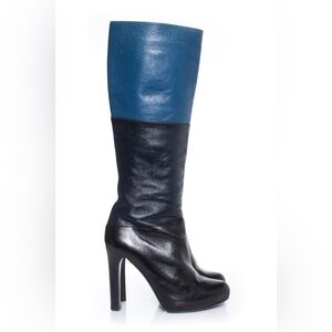 Fendi Black & Blue Boots